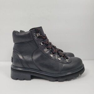Sorel Lennox Women's Black Hiking Waterproof Boots NL4841-010 US Size 7